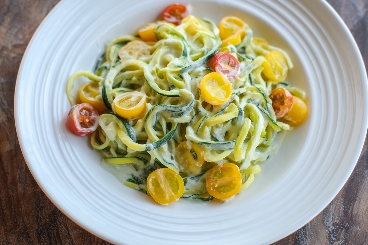 Creamy Garlic Parmesan Zoodles: The Low-Carb Comfort You Didn’t Know You Needed 4 Creamy Garlic Parmesan Zoodle