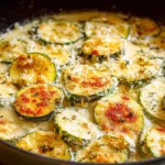 Creamy Parmesan Zucchini