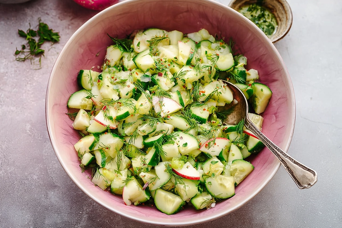 Cucumber Apple Sal
