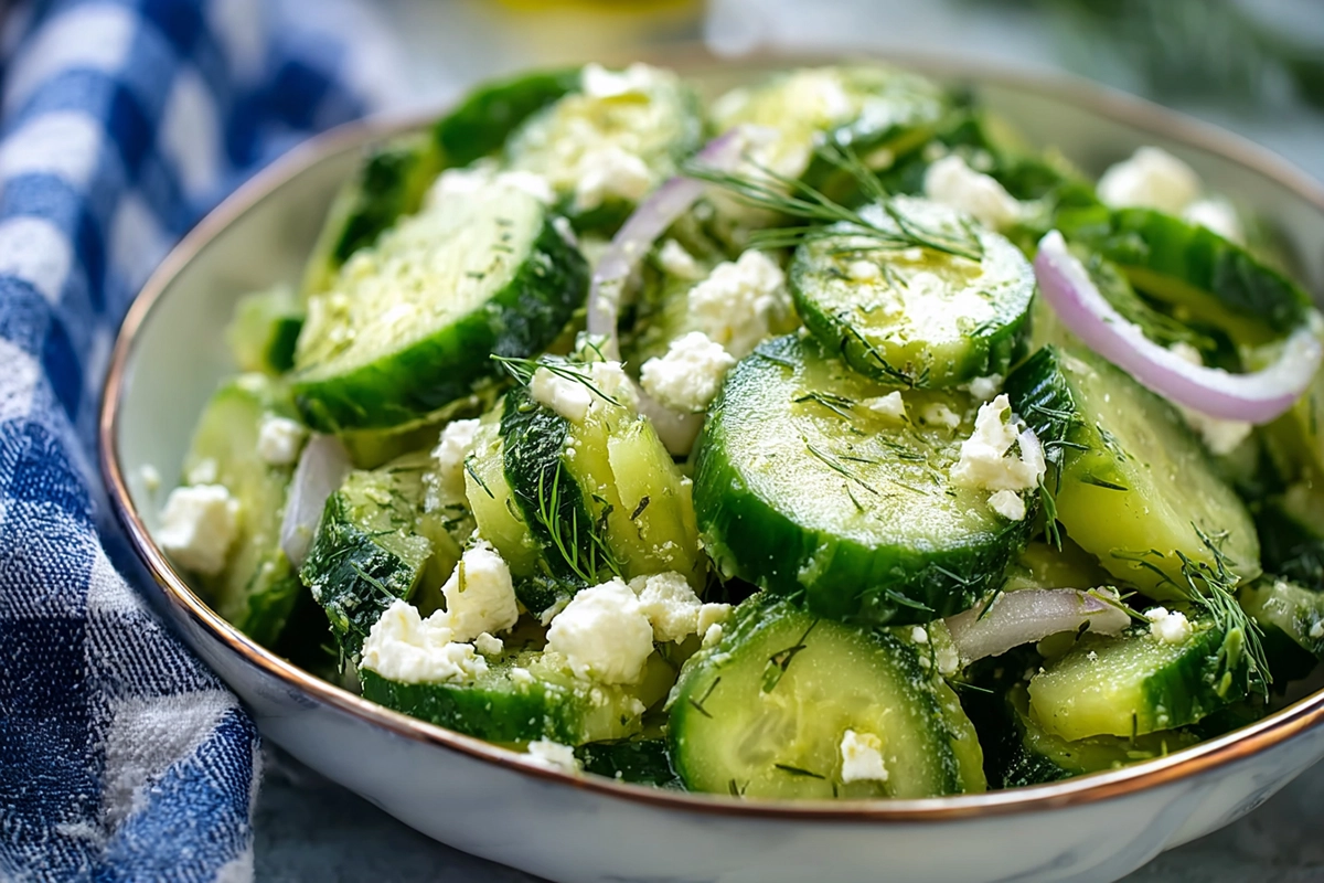 Cucumber Feta Salad