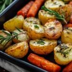 Garlic Herb Roasted Vegetables
