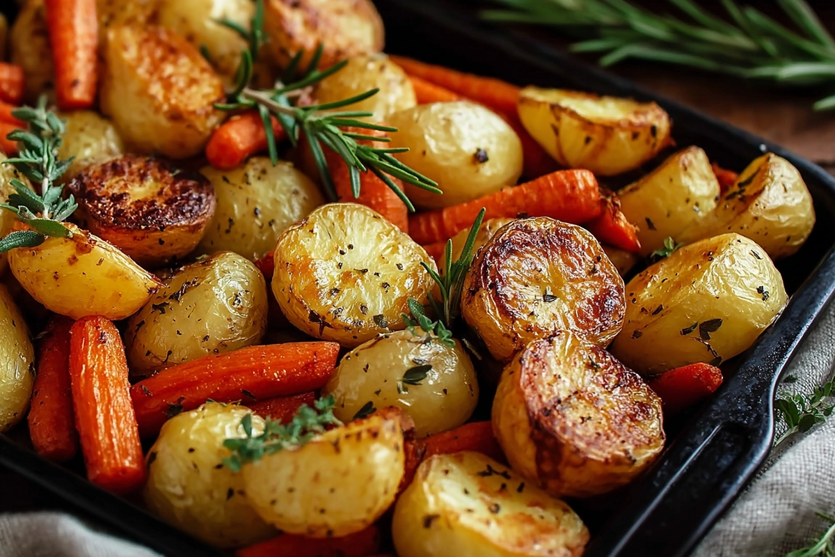Garlic Herb Roasted Vegetables