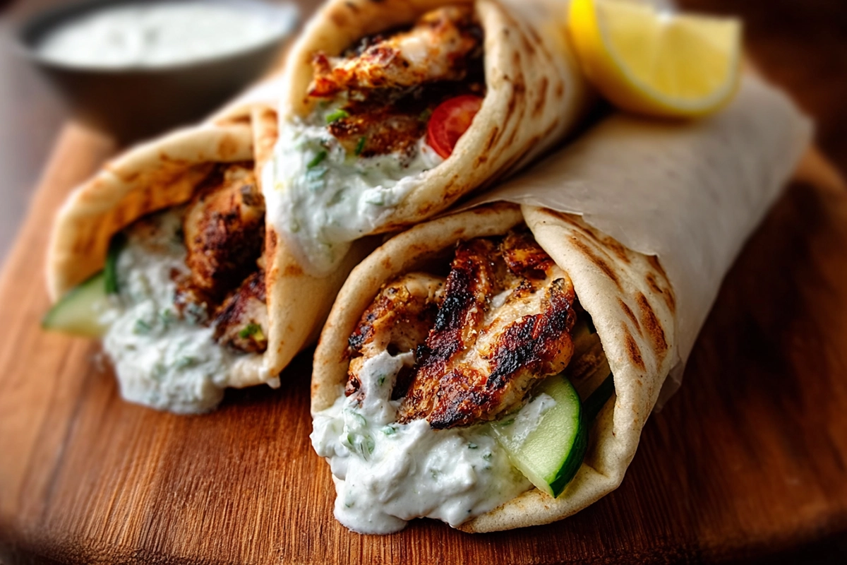 Greek Chicken Gyros Recipe