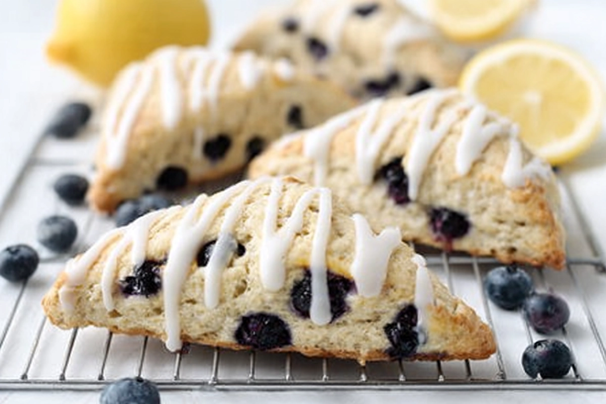 Lemon Blueberry Scone