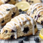 Lemon Blueberry Scones