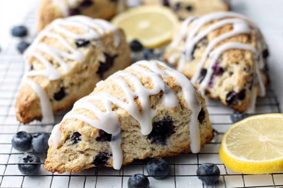 Lemon Blueberry Scones