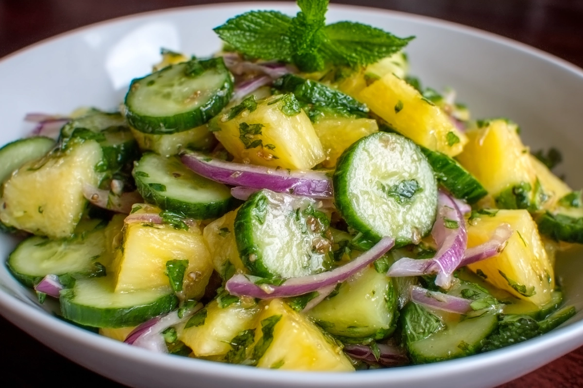 Pineapple Cucumber Sala