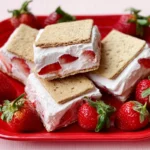 Skinny Strawberry Frozen Yogurt Treats