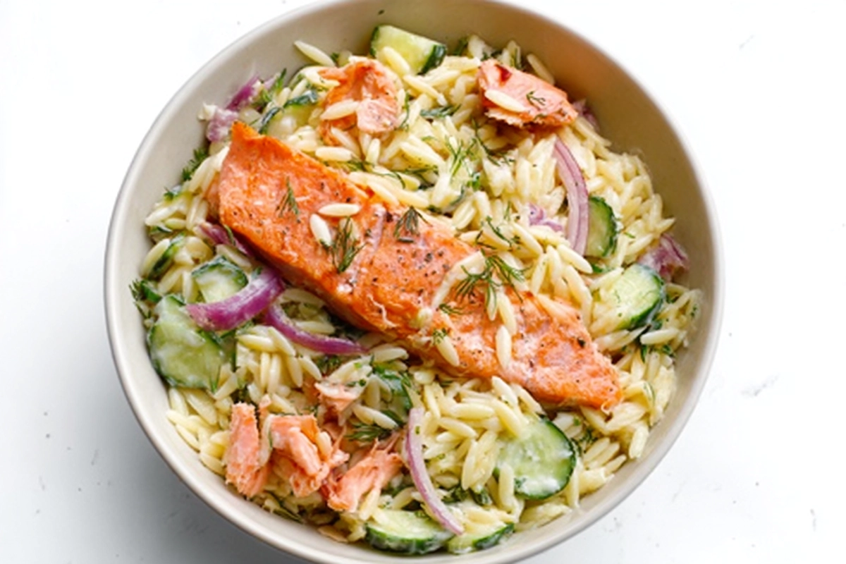 Smoked Salmon Pasta Salad Recipe