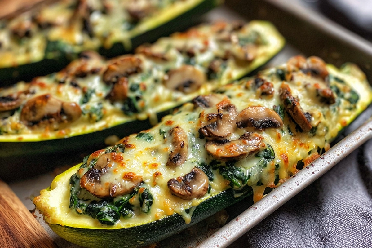 Stuffed Zucchini Boats