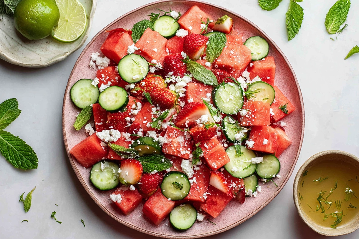 Watermelon Cucumber Sala
