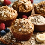 Zucchini Oatmeal Muffins