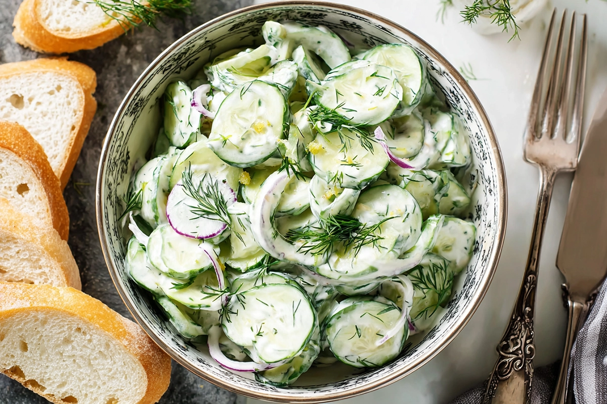 cucumber dill salad