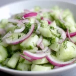 cucumber salad with dill