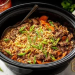 slow cooker ramen noodles