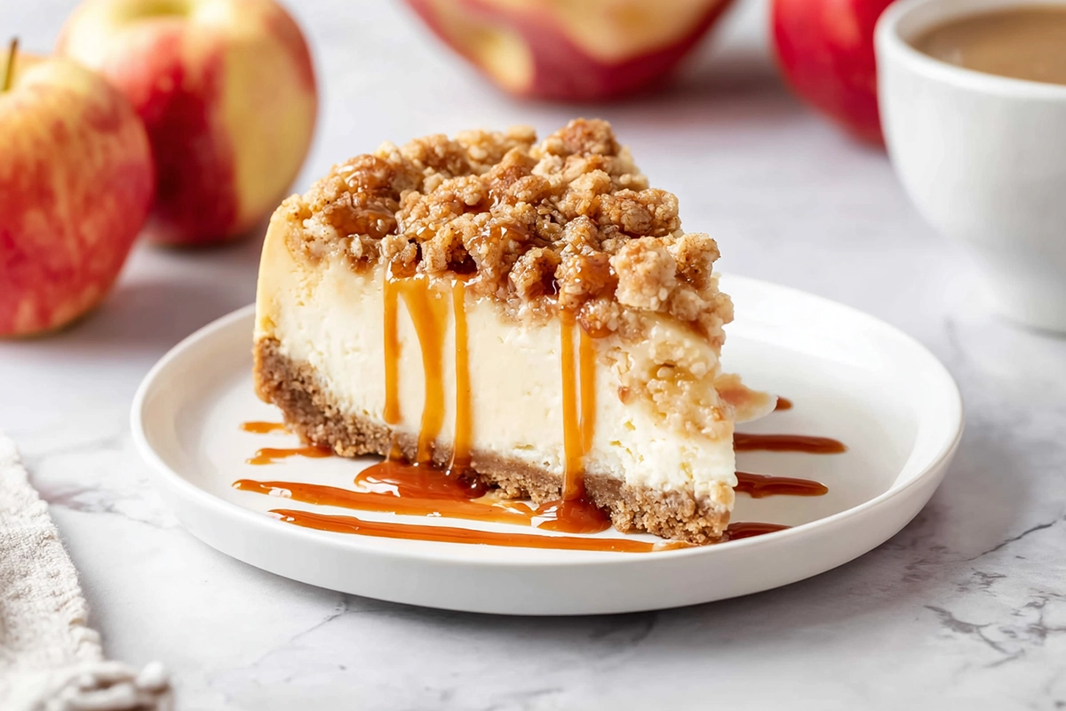 Apple Crisp Cheesec