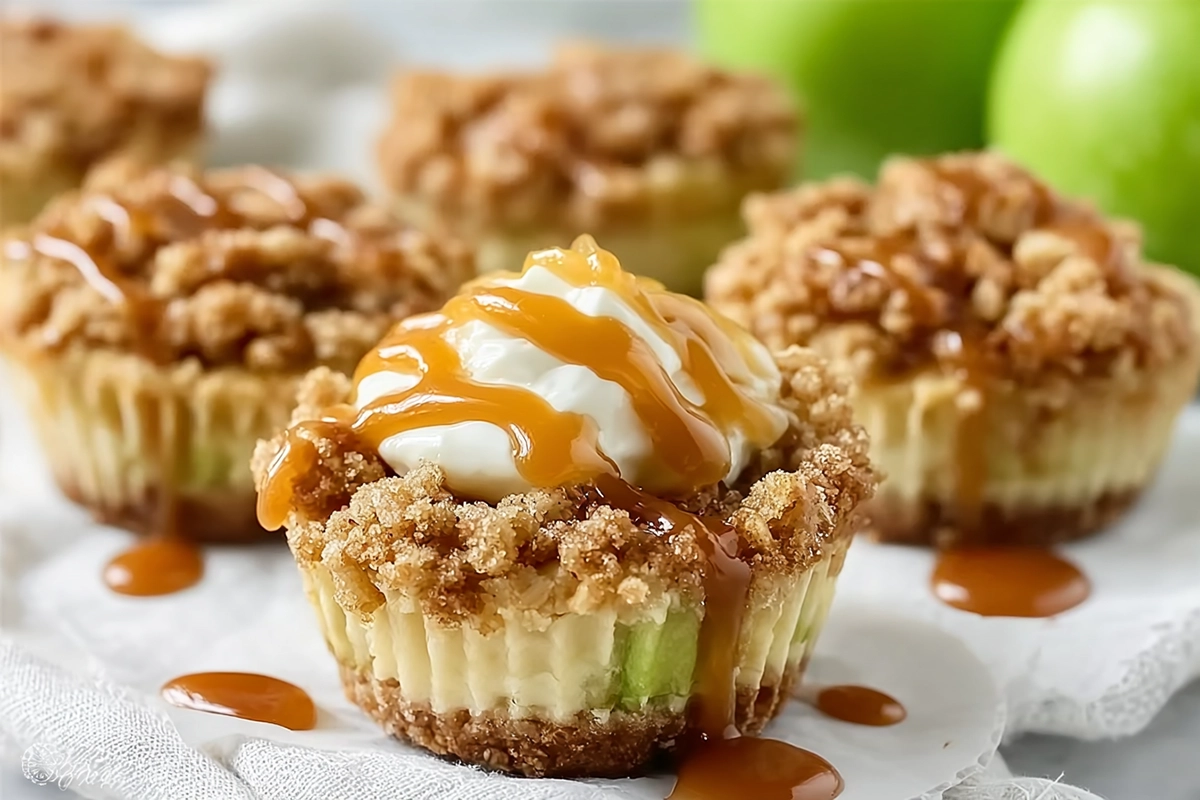 Apple Crisp Mini Cheeseca