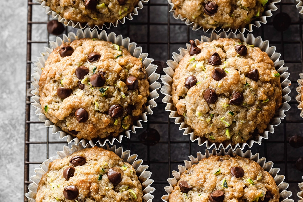Chocolate Chip Zucchini Muffins: A Moist Veggie Dessert Everyone Will Love 4 Chocolate Chip Zucchini Muffi