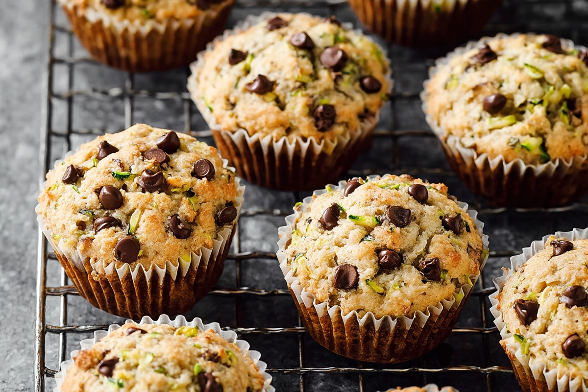 Chocolate Chip Zucchini Muffins