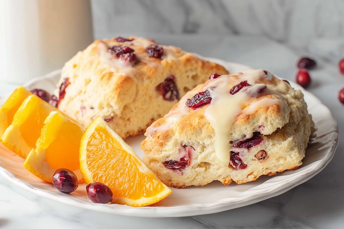 Cranberry Orange Scon