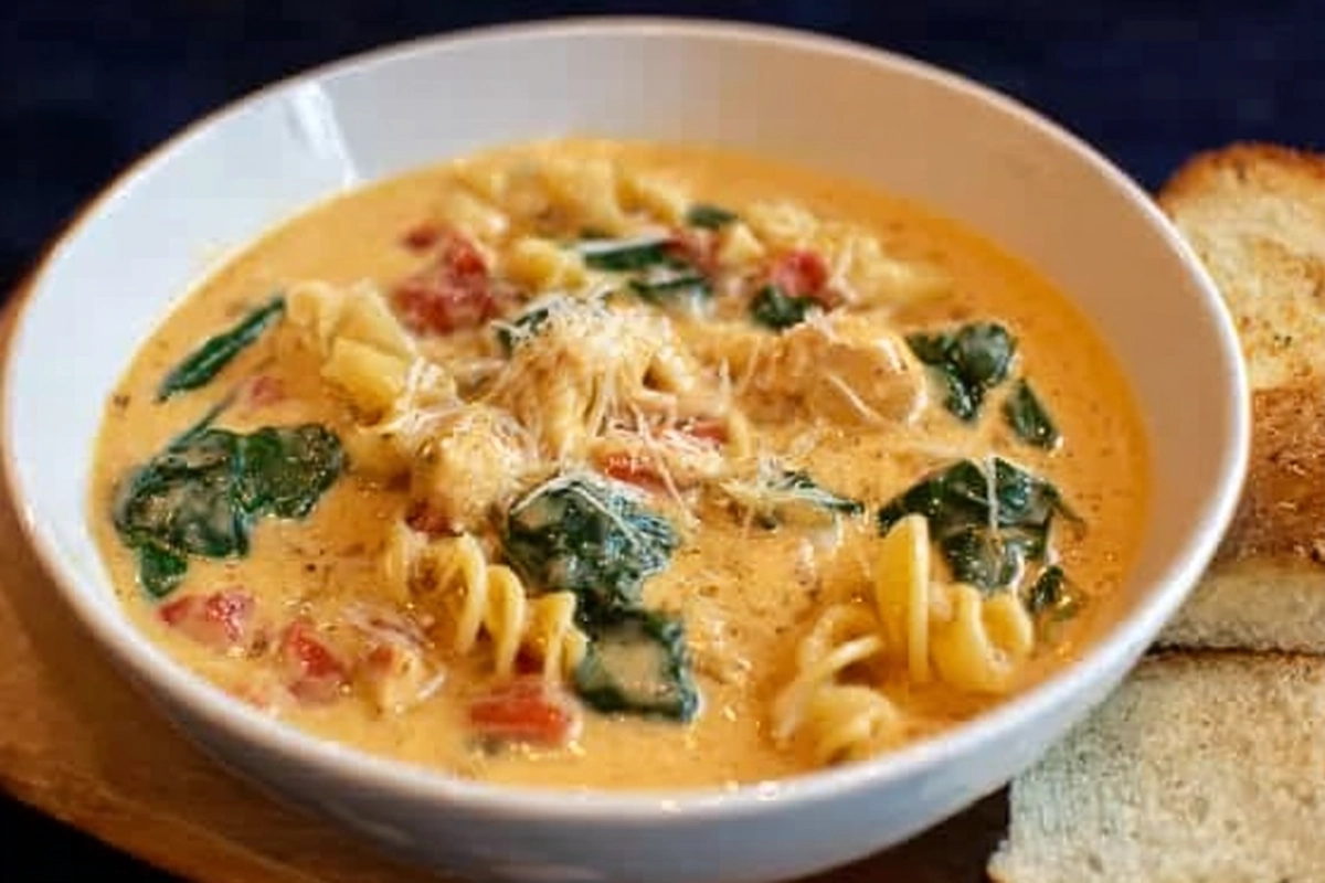 Creamy Tuscan Chicken Sou