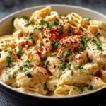 Crock Pot Creamy Cajun Chicken Pasta
