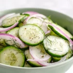 Cucumber Vinegar Salad
