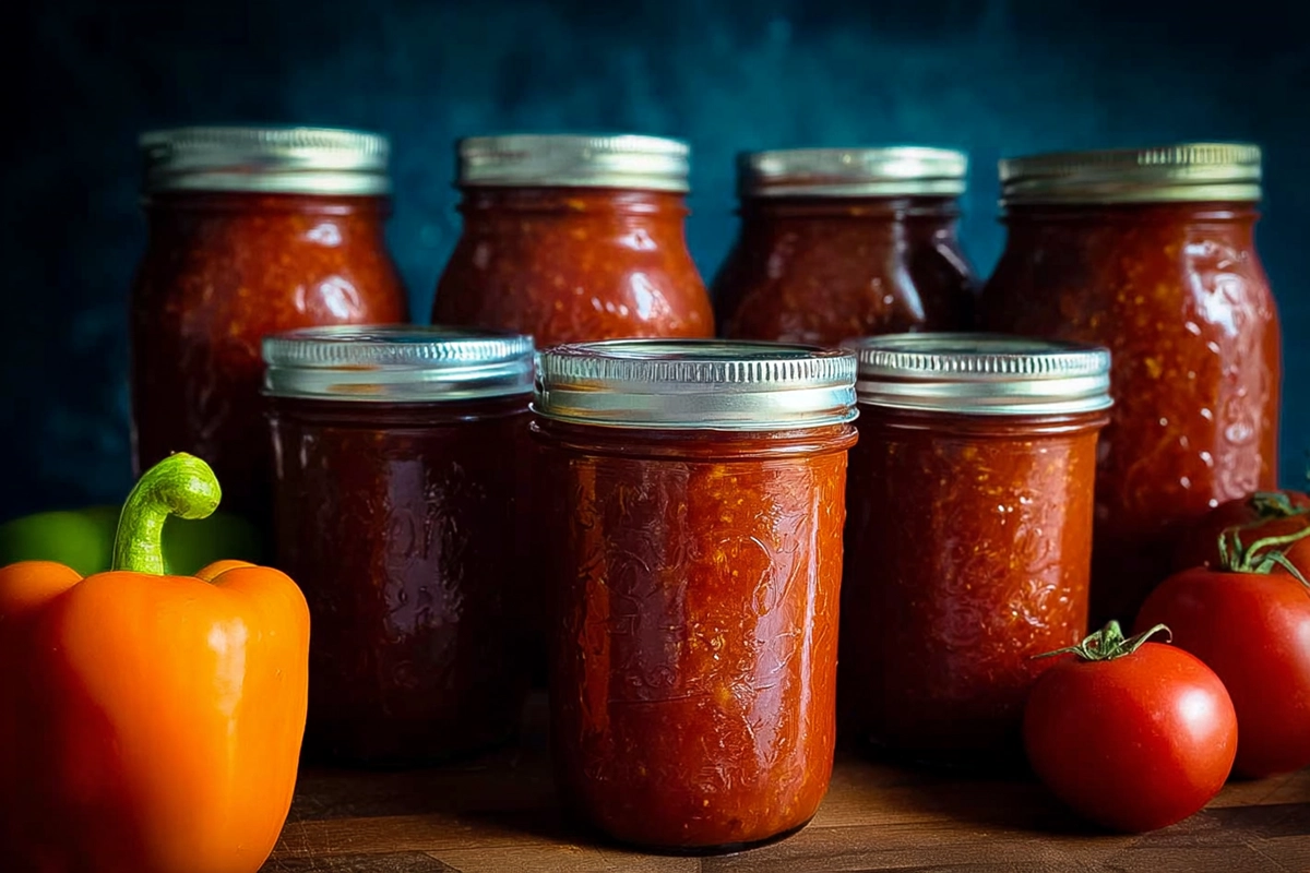 homemade salsa for canning