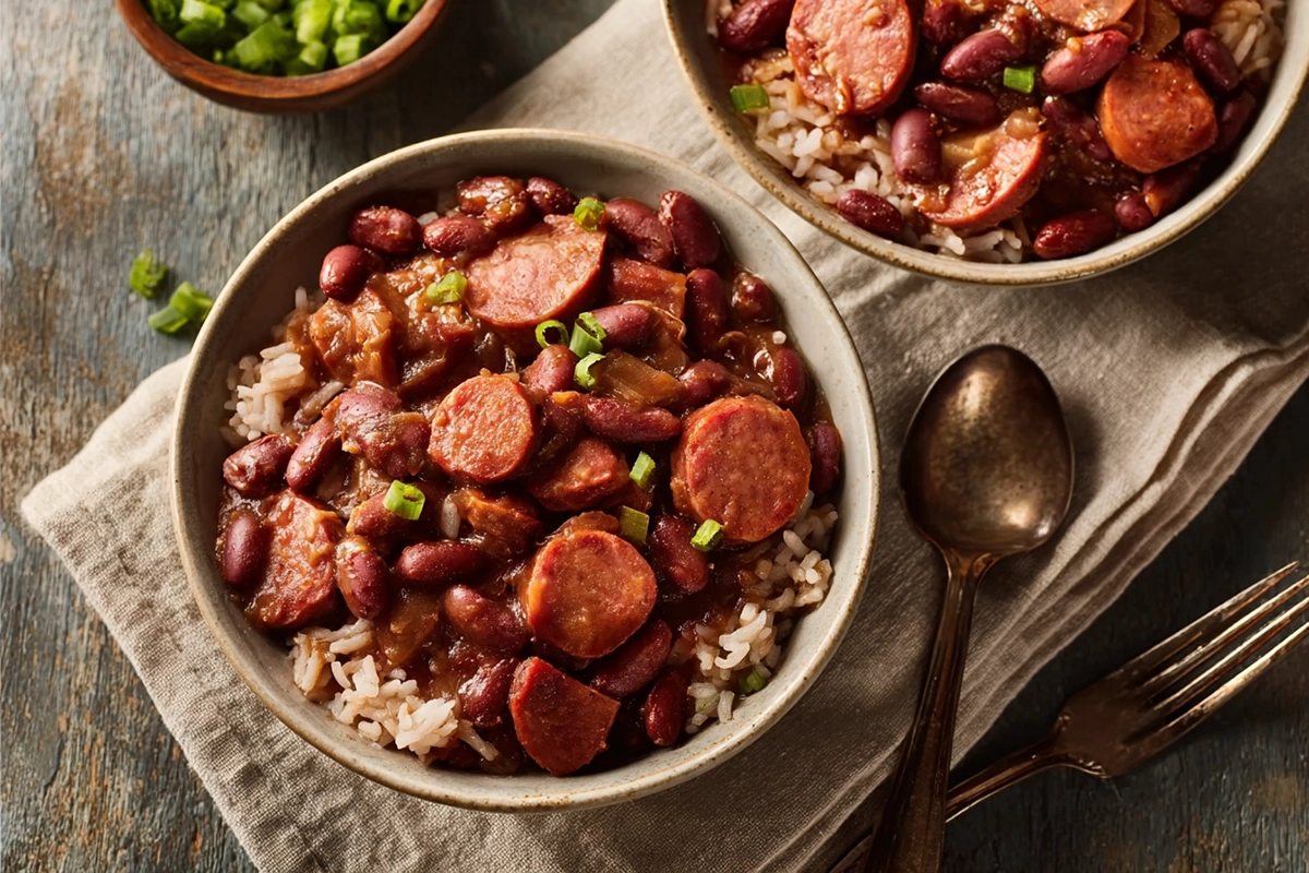 Authentic Red Beans and Rice: A Classic Cajun Recipe That Feeds the Soul 4 Louisiana Red Beans and Rice Recip
