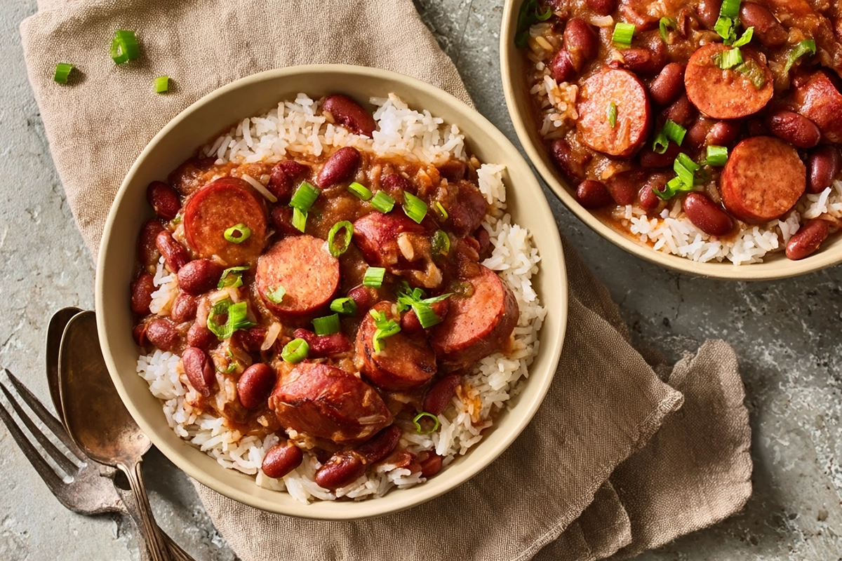Louisiana Red Beans and Rice Recipe