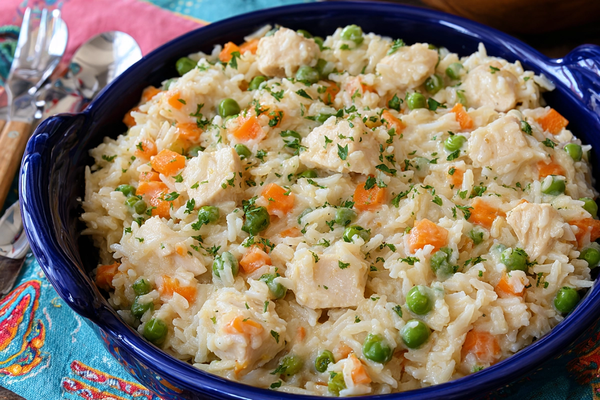 Mamaw's Chicken and Rice Casserole