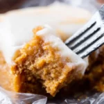 Maple Frosted Apple Blondies