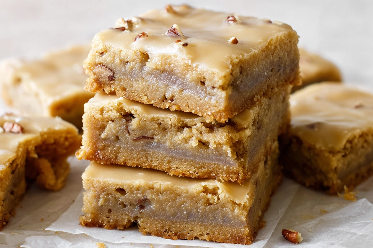Maple Glazed Apple Blondies: Your New Favorite Fall Dessert Bars 4 Maple Glazed Apple Blon