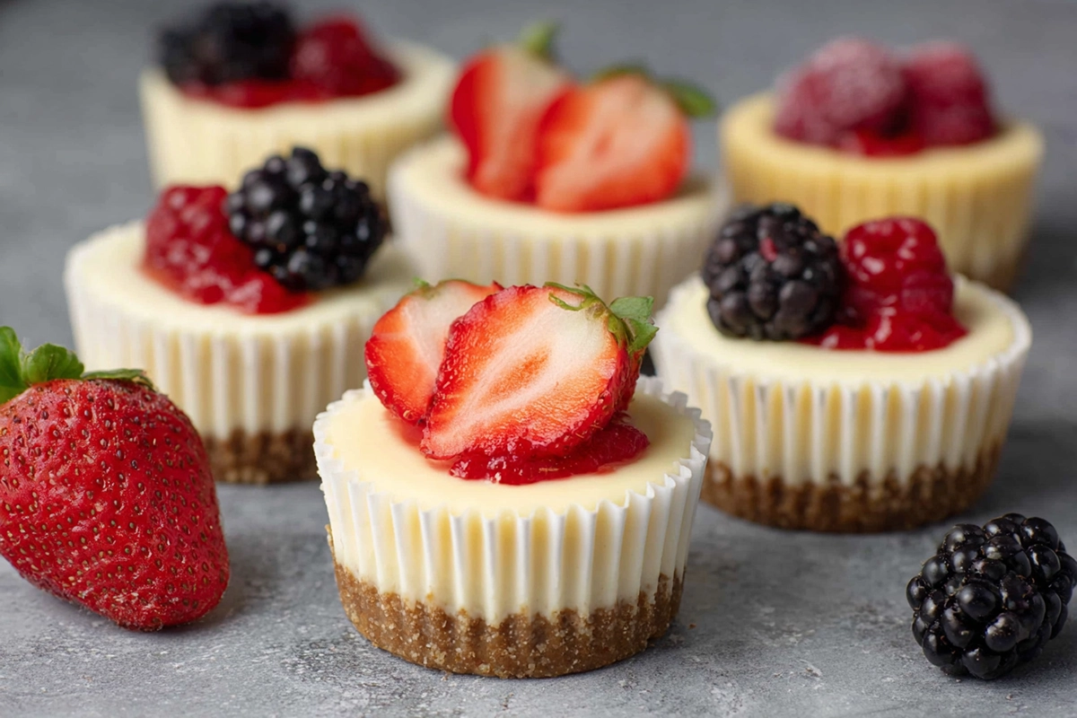 Mini Cheesecakes That Melt in Your Mouth: A Creamy Treat for Any Occasion 6 Mini Cheesecakes
