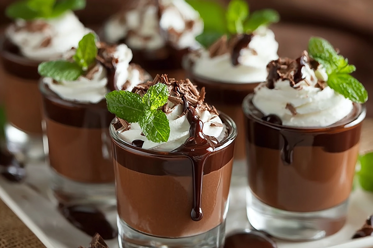Mini Chocolate Mousse Cups That'll Make You the Star of Every Party 4 Mini Chocolate Mouss