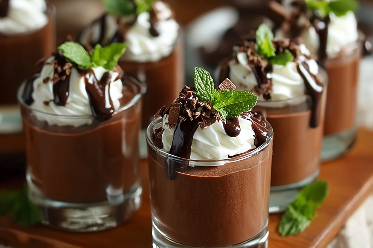 Mini Chocolate Mousse Cups