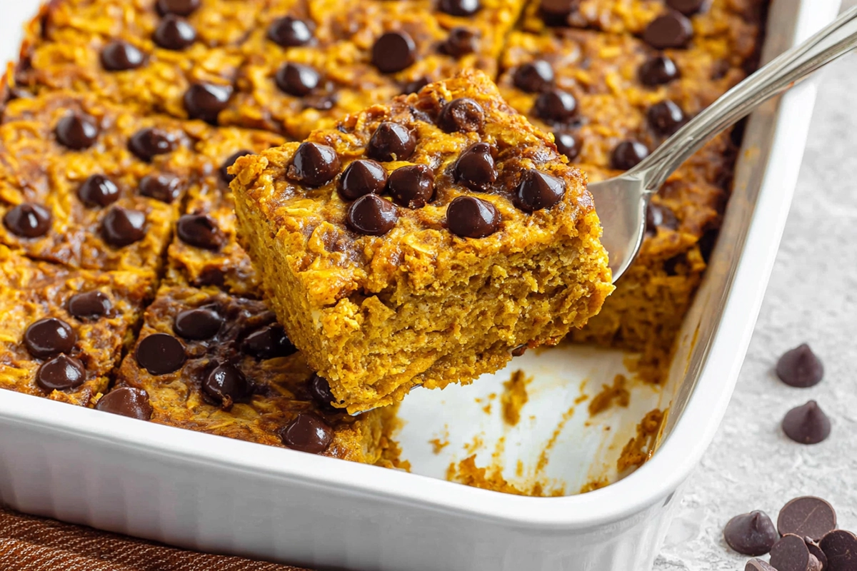 pumpkin baked oatmeal