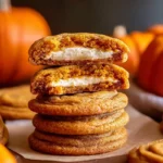 Pumpkin Cheesecake Cookies