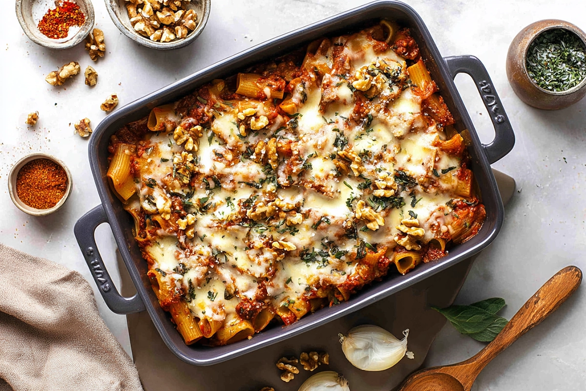 Pumpkin Pasta Bake to Cozy Up Your Weeknights 4 Pumpkin Pasta Bak