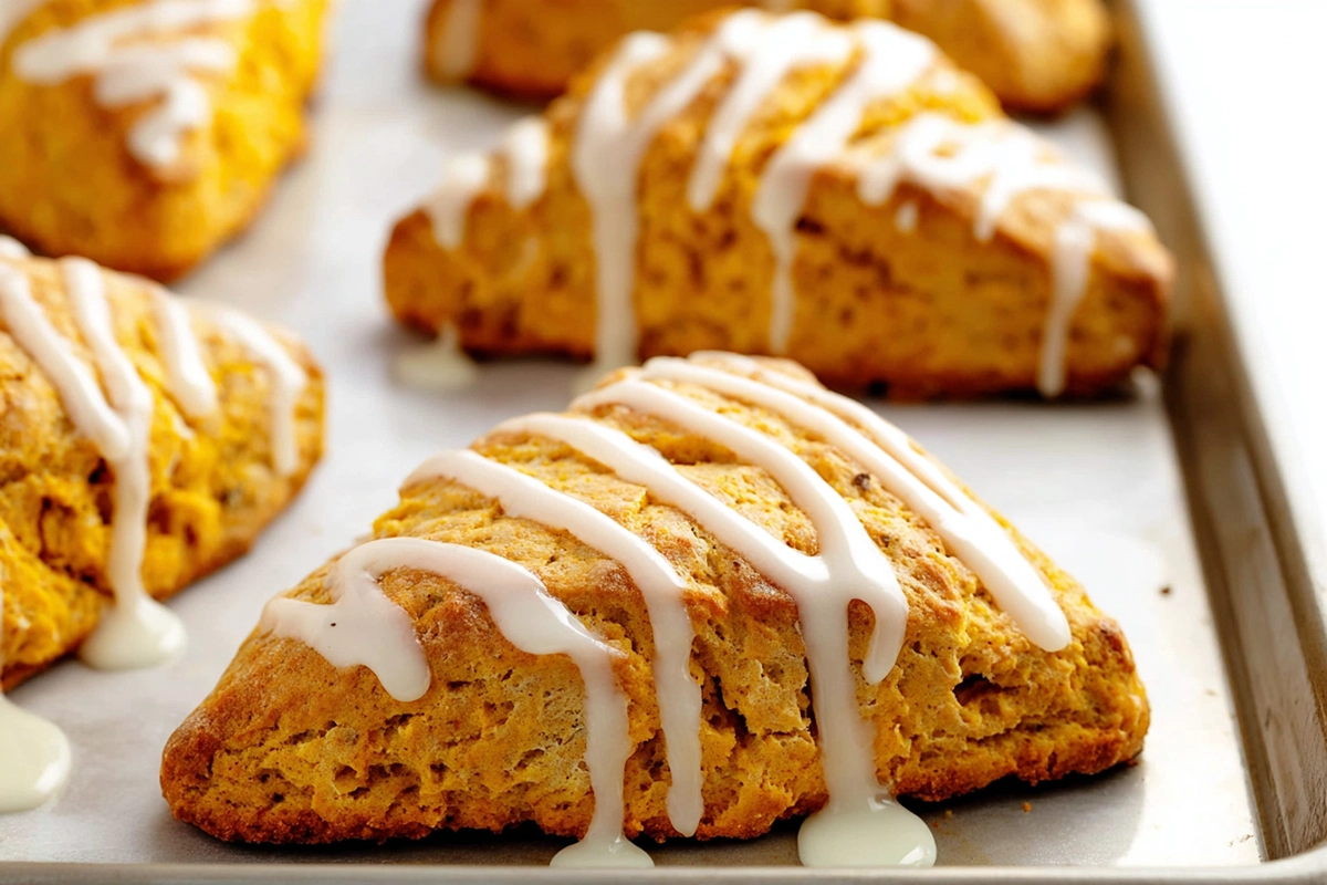 Pumpkin Scones with Vanilla Glaze: Your Cozy Fall Baking Essential 4 Pumpkin Scone