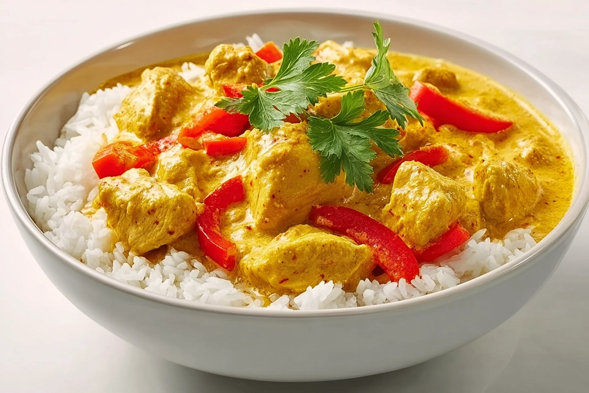 Slow Cooker Coconut Curry Ch