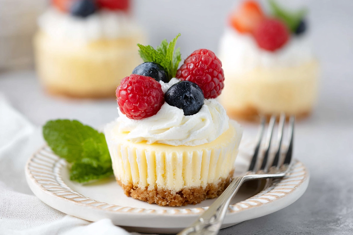 The Best Mini Cheesecake Recipe for Effortless Sweet Celebrations 6 The Best Mini Cheesecake Re
