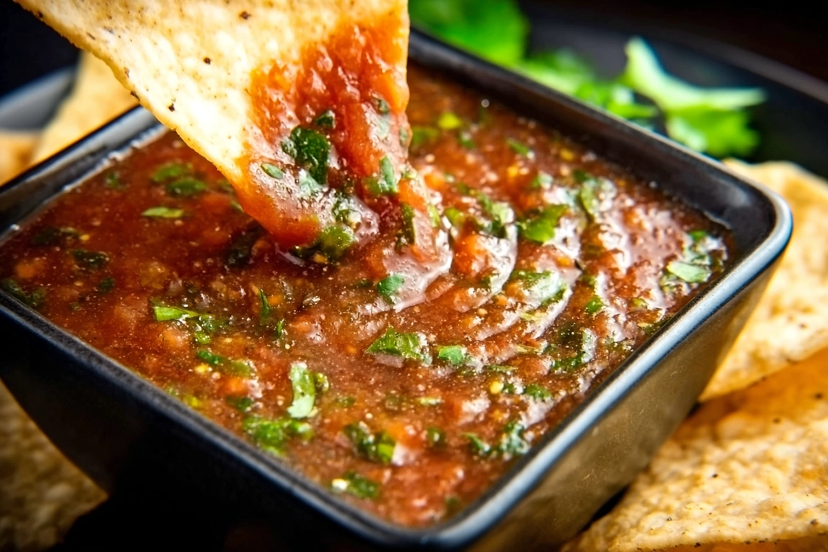 Blender Salsa (Restaurant Style Salsa): Fresh Flavor in a Flash 6 blender sals
