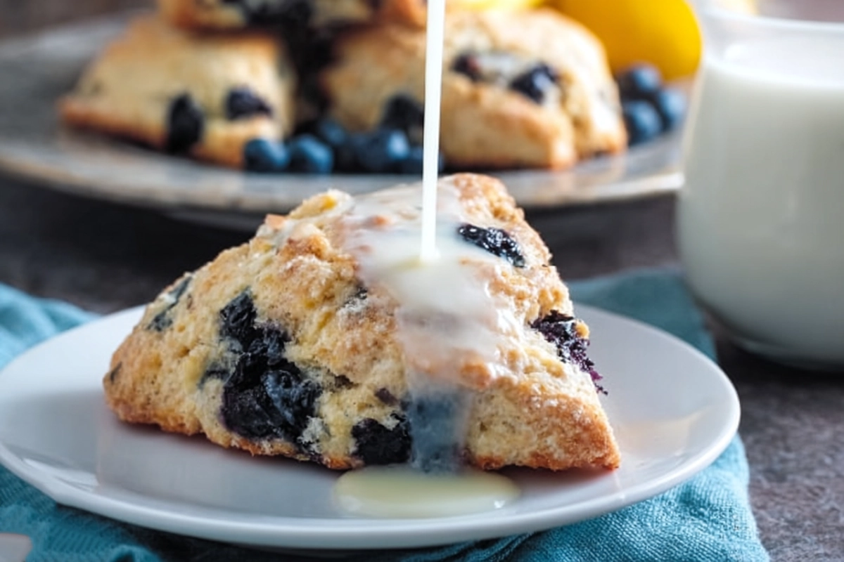 Bursting with Blueberries: The Easy Scone Recipe You Need Right Now 4 blueberry scon
