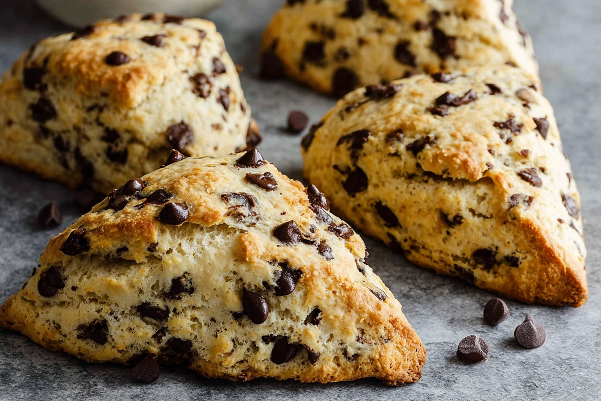 chocolate chip scone