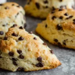 chocolate chip scones