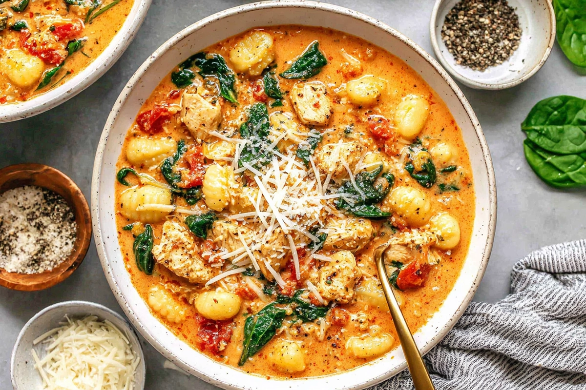 creamy chicken soup recipe