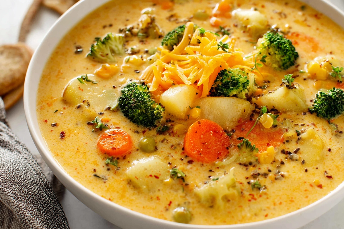 creamy vegetable soup