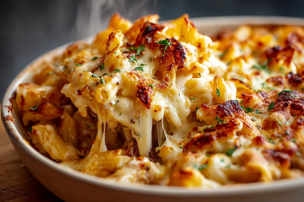 BBQ Chicken Mac and Cheese