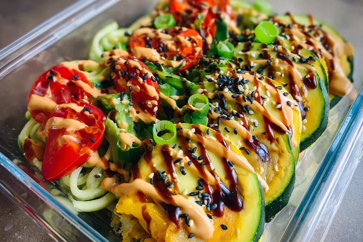 California Roll Cucumber Salad